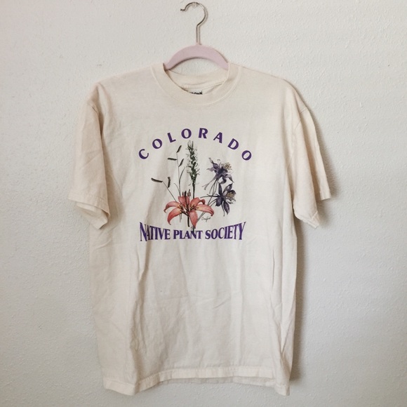 ❌SOLD❌Vintage Colorado Native Plant Society tee - Picture 2 of 4